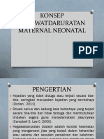 Konsep Kegawatdaruratan Maternal Neonatal PDF