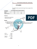 CVP Analysis - Docx Final PDF