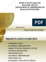 Bagasse Ash Improves Black Cotton Soil Properties