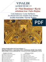 Vivaldi: Magnificat - Nisi Dominus - Kyrie