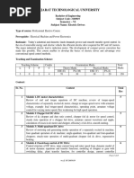 Gujarat Technological University: Semester - VI Subject Name: Electric Drives