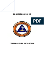 Commissionship: Penaco, Cerilo Mayantang