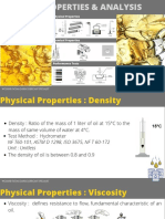 Oil properties & analysis by FZ WBI