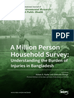 A Million Person Household Survey Understanding The Burden of Injuries in Bangladesh