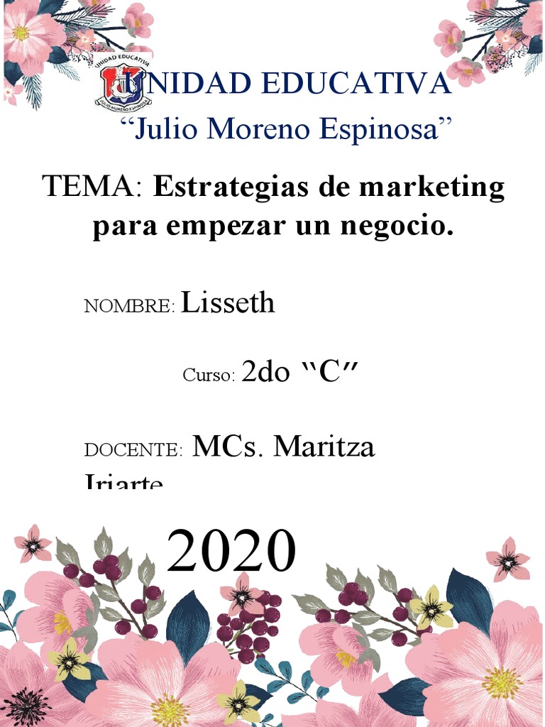 Estrategias de Marketing para Emprender | PDF | Iniciativa empresarial ...