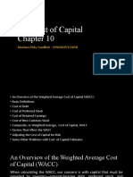 The Costs and Factors of a Company's Capital Structure