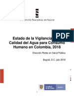 Informe Calidad Agua 2018 PDF