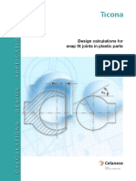Design Calculations For Snap Fit Joints in Plastic Parts Ticona PDF