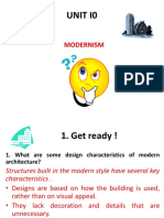Mim0701 Unit 10 Modernism