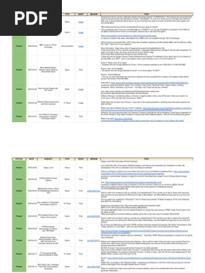 editorial calendar