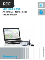 All Bands, All Technologies, Simultaneously: R&S®Tsme Ultracompact Drive Test Scanner