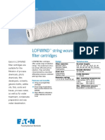 LOFWIND™ String Wound Filter Cartridges: Filtration Products