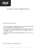 Simple Linear Regression