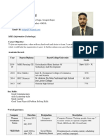 Mr. Nishant Sunder Pujari: MMS (Information Technology)