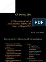 CR Zones ZTA: 2 Discussion of Zoning Text Amendment To Add The CRN and CRT Zones To Division 59-C-15