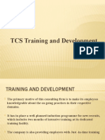 TCS Training and Development