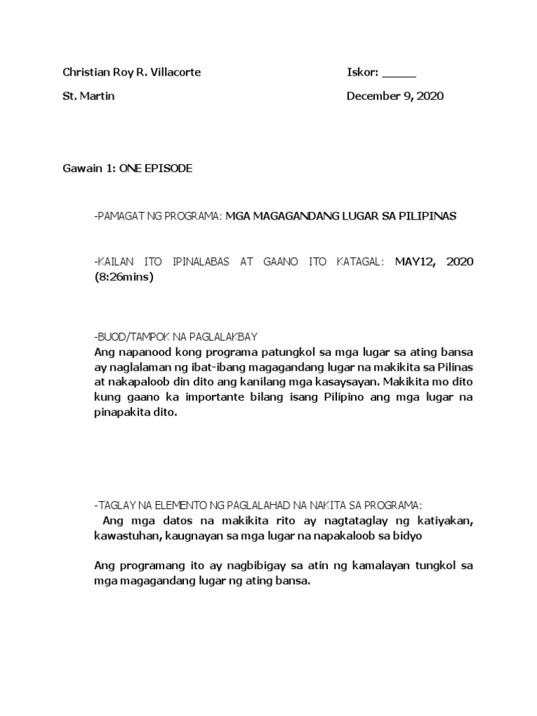 Filipino | PDF