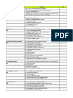 Subjects Chapters DOC: I) Ethical and Professional Standards 1.ethics and Trust in The Investment Profession