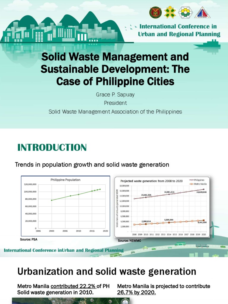 Sustainable Solid Waste Management in the Philippines | PDF | Waste ...