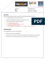 Hands-On Exercise No. 4 Batch-08 Graphic Design Total Marks: 10 Due Date: 17/12/2020