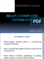 KONGU ENGINEERING COLLEGE BRAIN COMPUTER INTERFACE