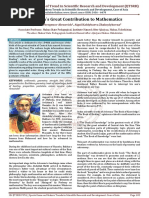 Avicenna`s Great Contribution to Mathematics