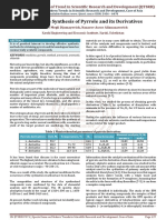 Study of the Synthesis of Pyrrole and its Derivatives