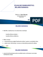 Komercijalno Bankarstvo Bilans Banke PDF