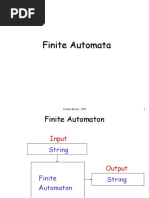 Finite Automata: Costas Busch - RPI 1