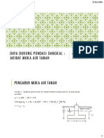 DDP - Muka Air Tanah PDF