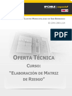 Oferta Tecnica Matriz de Riesgo-IM San Bernardo