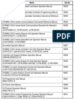 Listado de Manuales para CJ PDF