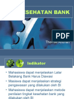 Kesehatan Bank Iii