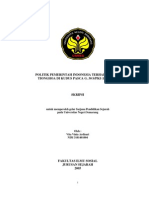 Politik Pemerintah Indonesia Terhadap Etnis Tionghoa Di Kudus Pasca G. 30S PKI (1965-1998)