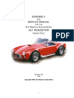 427 Roadster: Assembly Service Manual