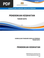 Sukatan KSSR Pendidikan Kesihatan Tahun 1