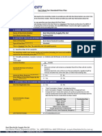 Standard Price Plan Fact Sheet