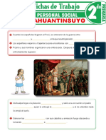 Fin Del Tahuantinsuyo para Segundo Grado de Primaria