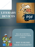 LITERARY DEVICES and APPROACHES