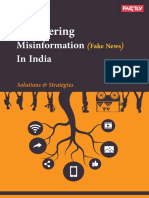 Countering Misinformation Fake News in India