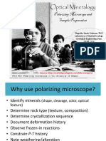 Kuliah 2 - Polarizing Microscope and Sample Preparation