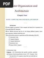 Computer Organization and Architecture: Chapter Four