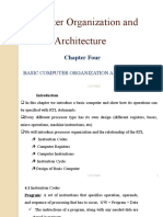 Computer Organization and Architecture: Chapter Four