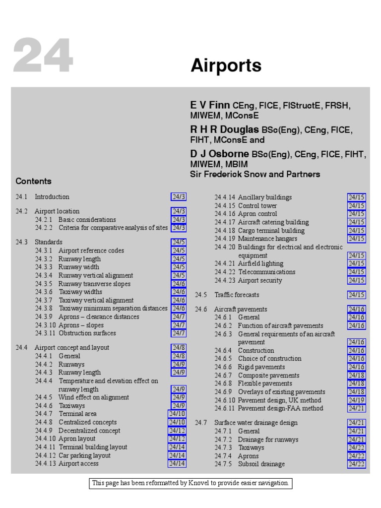 24 Airports PDF | PDF | Airport | Runway