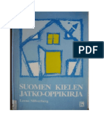 (Silfverberg Leena.) Suomen Kielen Jatko-Oppikirja