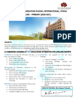 Hiranandani Foundation School International, Powai Caie - PRIMARY (2020-2021)