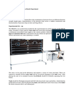 Experiment 3 - Hydraulics Bench