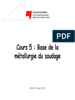 Cours-Base - Metallurgie-Du-Soudage PDF