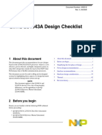 Qoriq Ls1043A Design Checklist: 1 About This Document