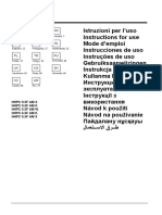 Instructions For Use Hotpoint HHPC 9.5F AM X